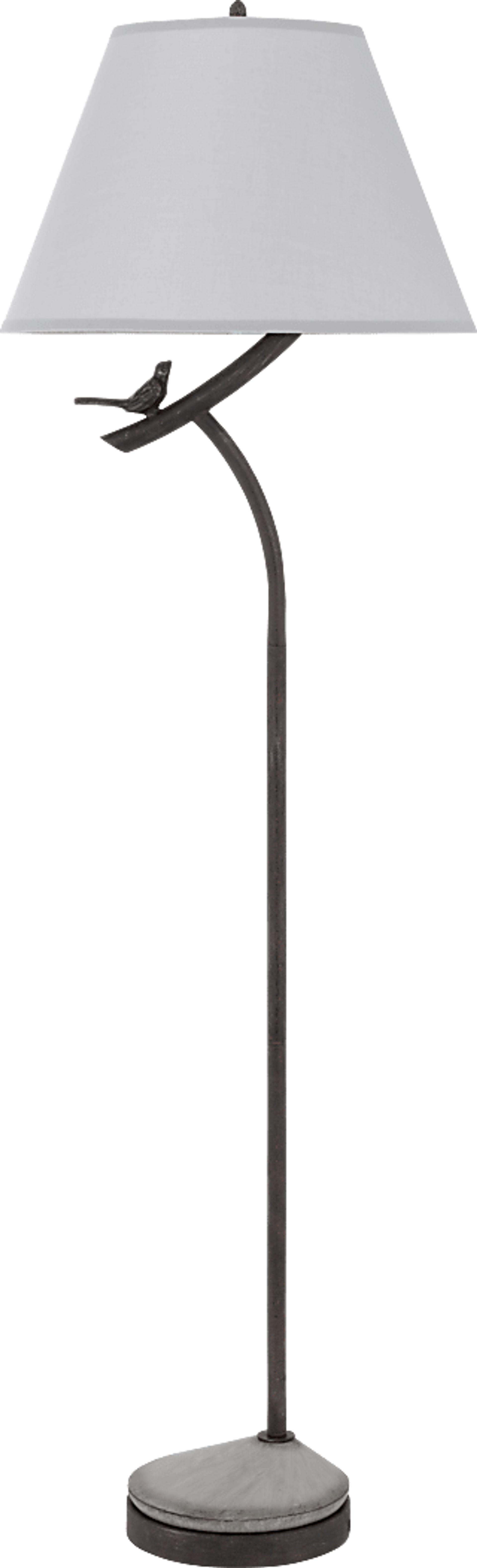 Wichita Moor Black Floor Lamp - Image 1