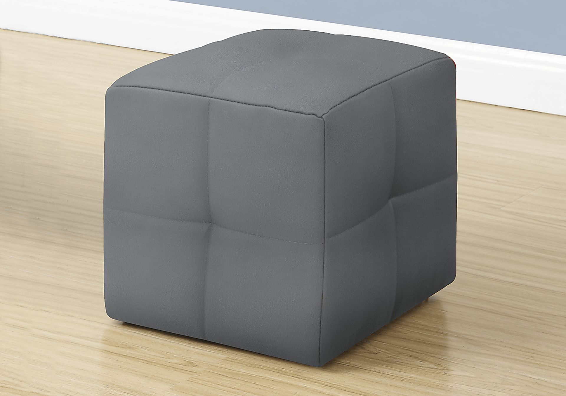 Wickershire Gray Ottoman, Set of 2 - Image 3