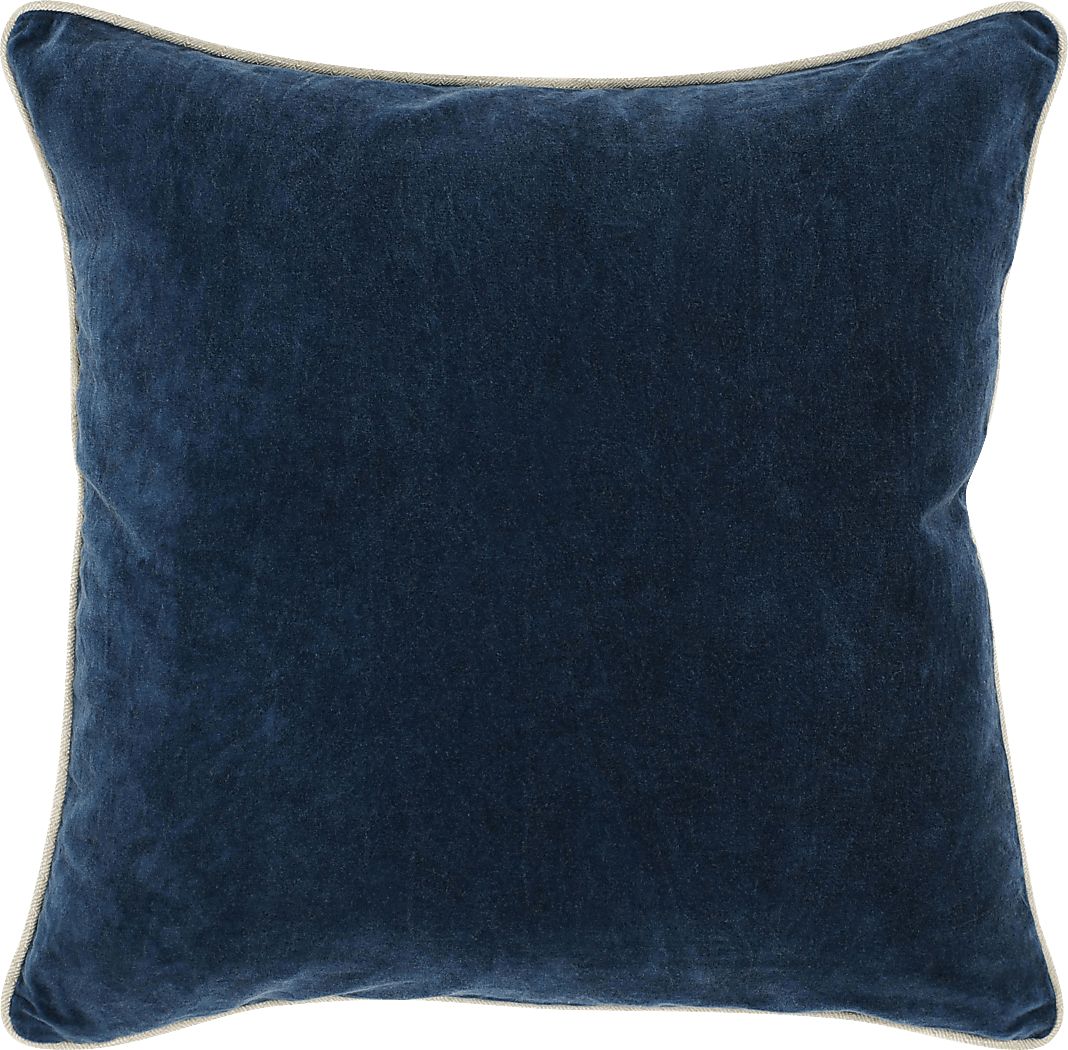 Wickes Navy Accent Pillow