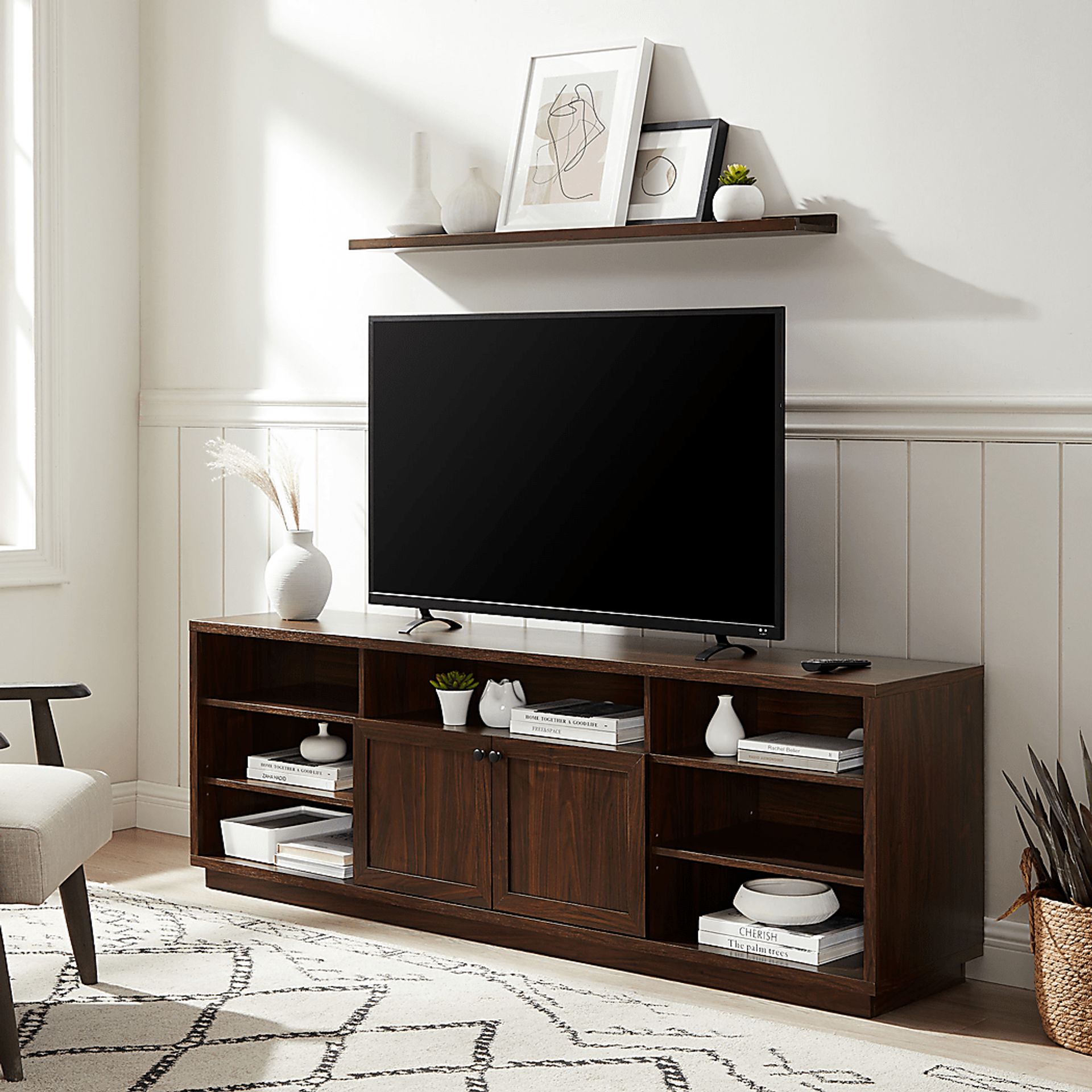 Wickhamford Walnut 70 in. Console - Image 2