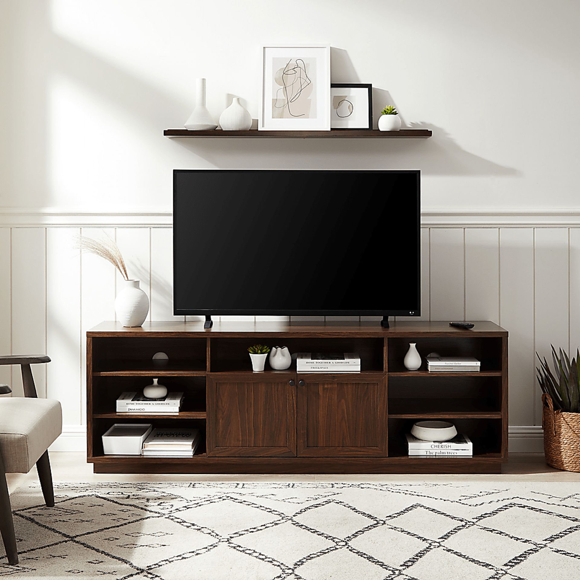 Wickhamford Walnut 70 in. Console - Image 3