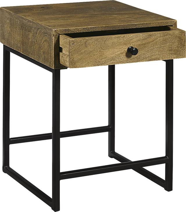 Wicklife Brown Side Table - Thumbnail - Image 2