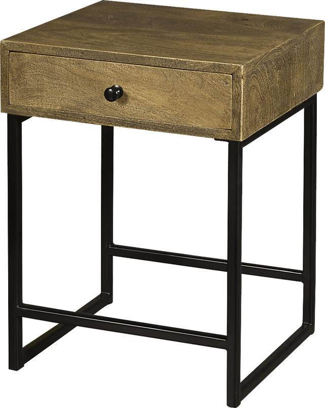 Wicklife Brown Side Table - Thumbnail - Image 3