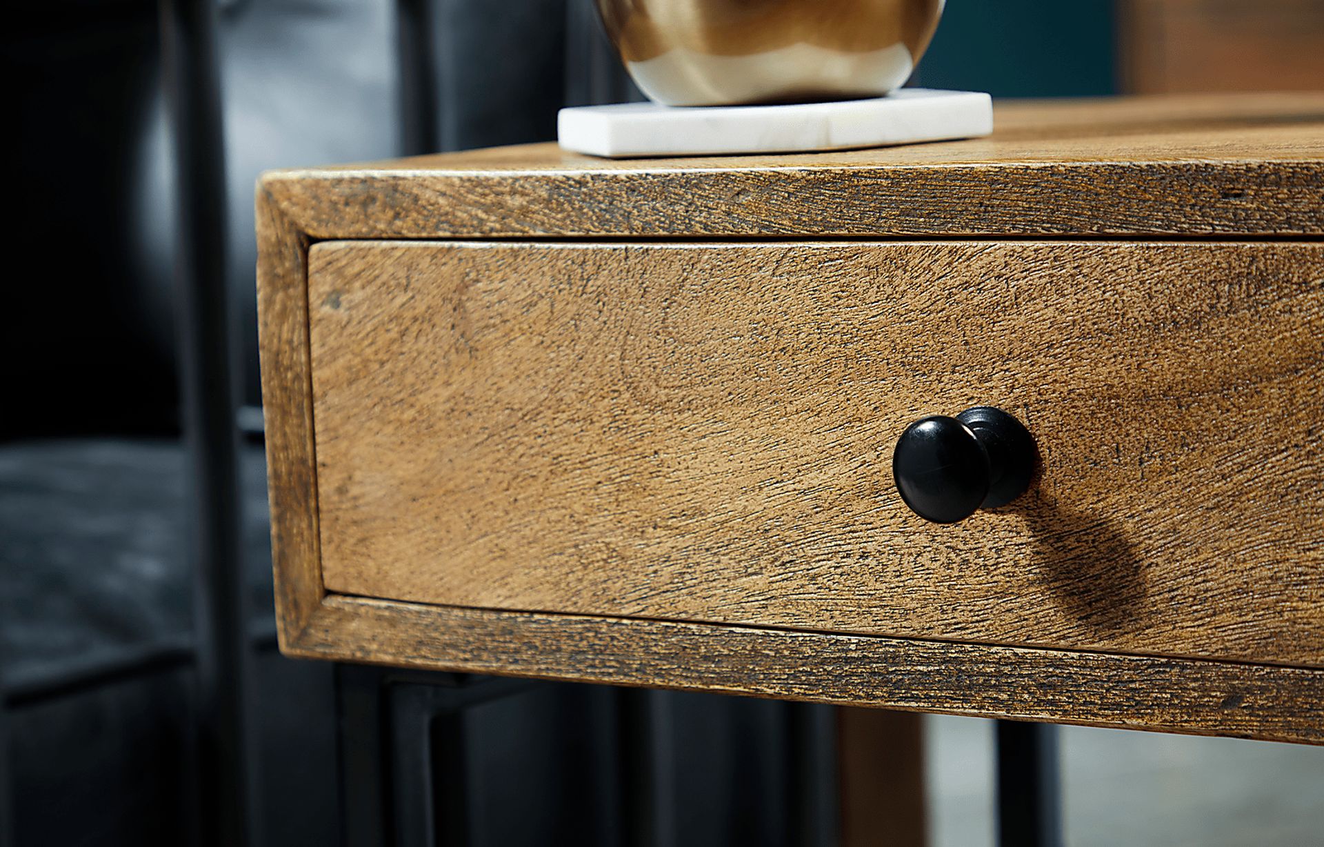 Wicklife Brown Side Table - Image 5