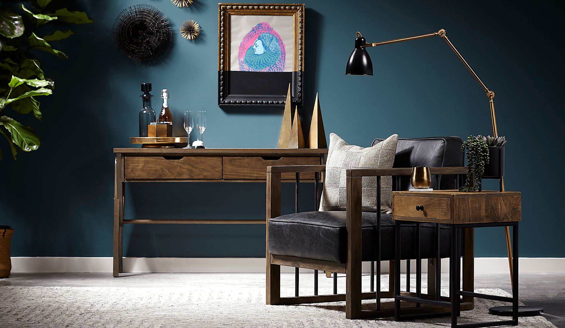 Wicklife Brown Side Table - Image 7
