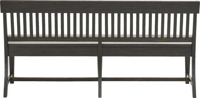 Wicklow Hills Black Dining Bench - Thumbnail - Image 3