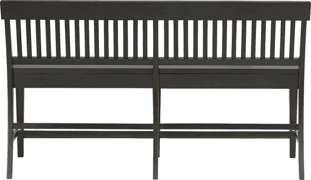 Wicklow Hills Black Gathering Dining Bench - Thumbnail - Image 3