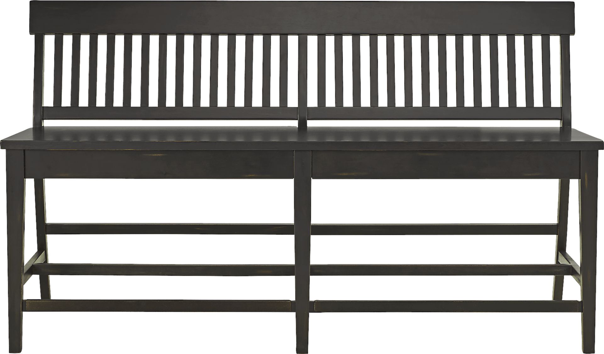 Wicklow Hills Black Gathering Dining Bench - Image 1