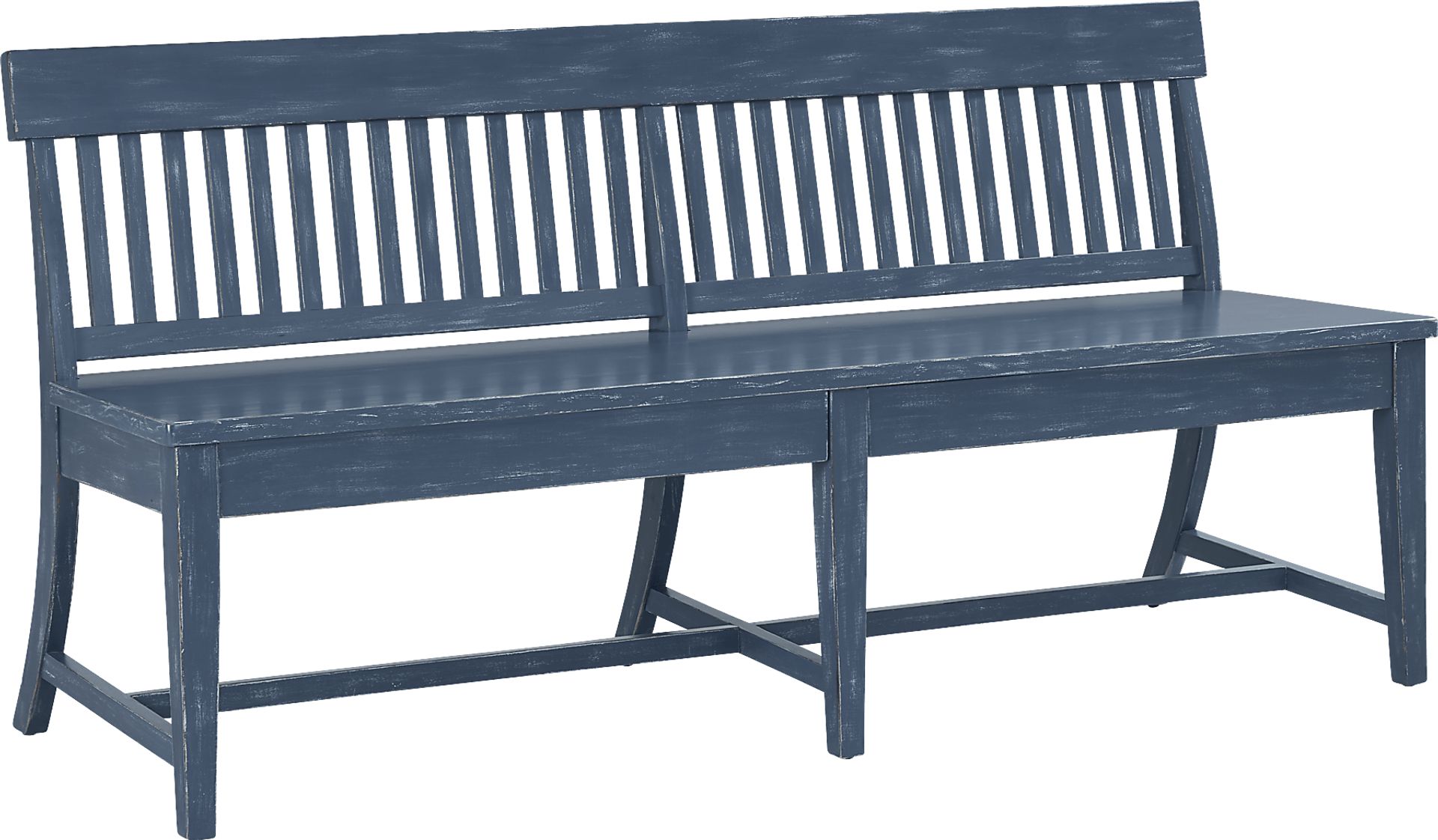 Wicklow Hills Blue Dining Bench - Image 2