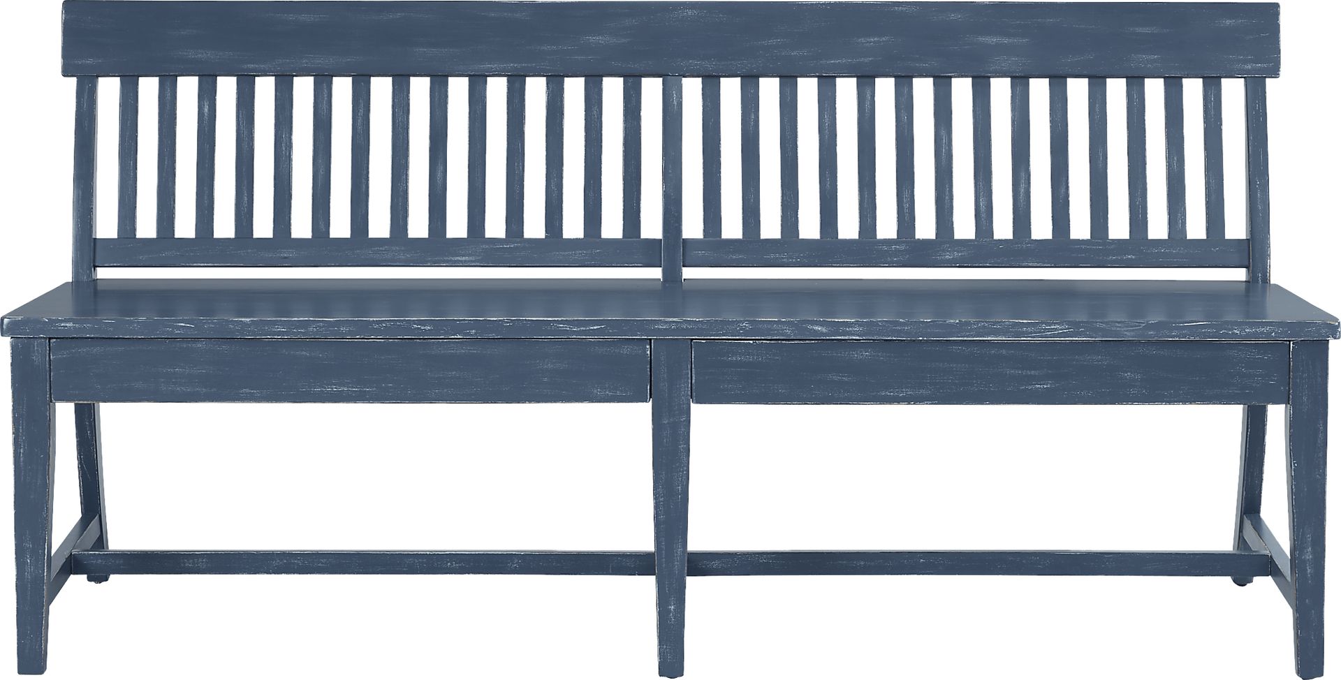 Wicklow Hills Blue Dining Bench - Image 1