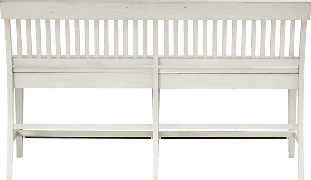 Wicklow Hills White Gathering Bench - Thumbnail - Image 3