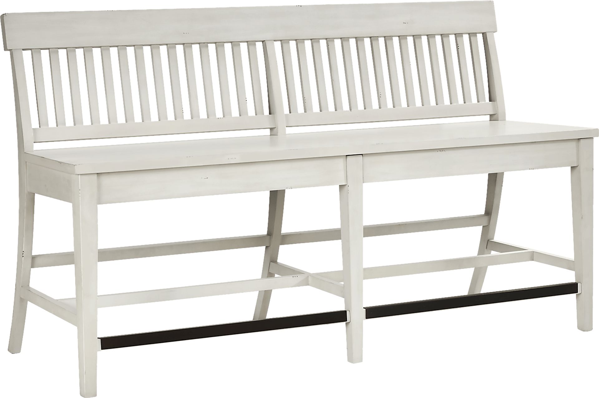 Wicklow Hills White Gathering Bench - Image 1