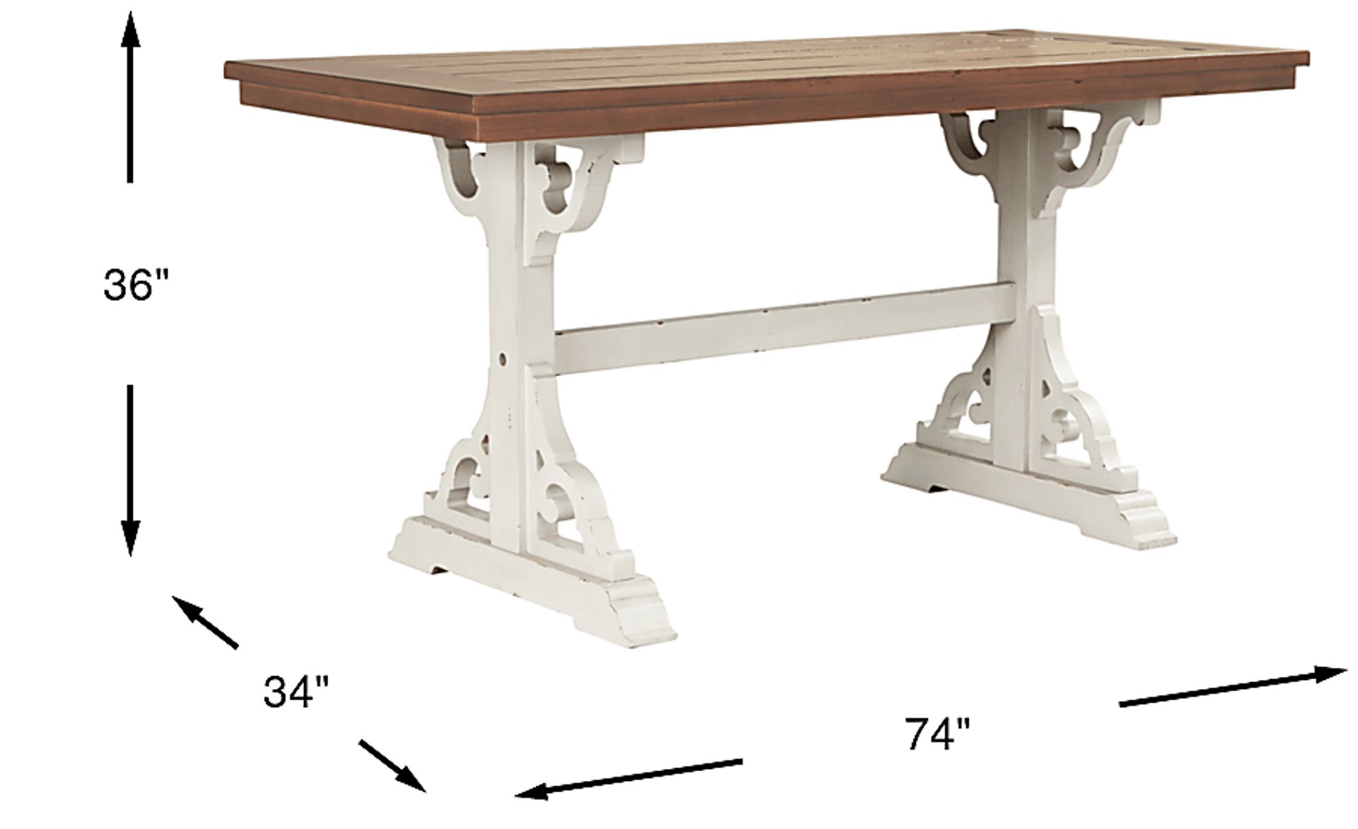 Dimension Image. Please refer to the Dimension Tab on this page for dimension details.