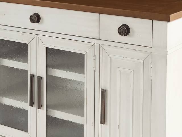 Wicklow Hills White Server & Hutch - Thumbnail - Image 4