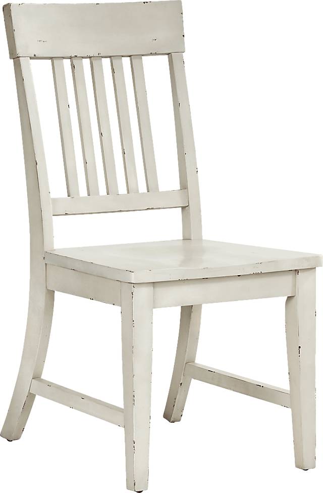 Wicklow Hills White 5 Pc Round Dining Room - Thumbnail - Image 4
