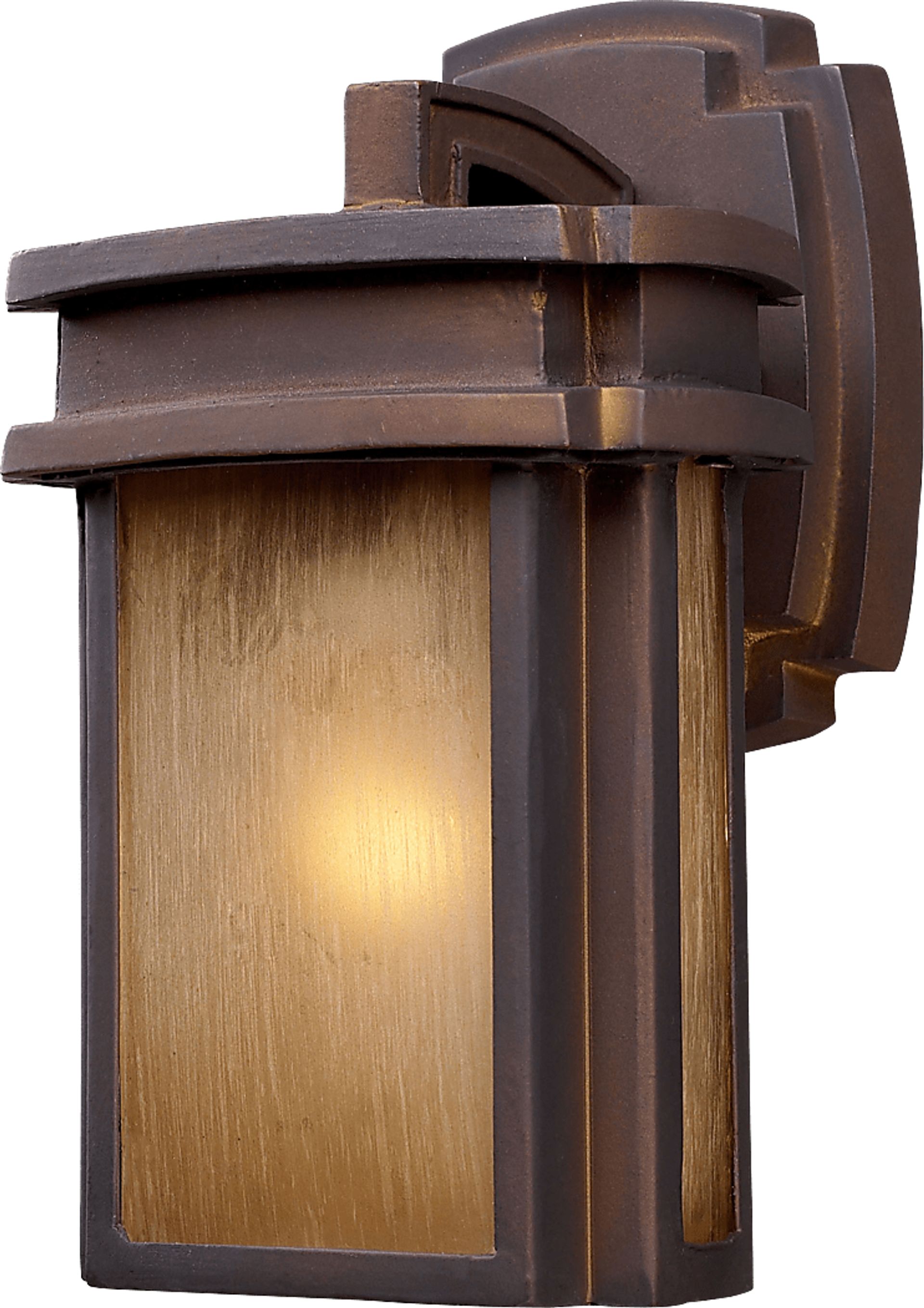 Wicklowe Brown Outdoor Wall Sconce - Image 1