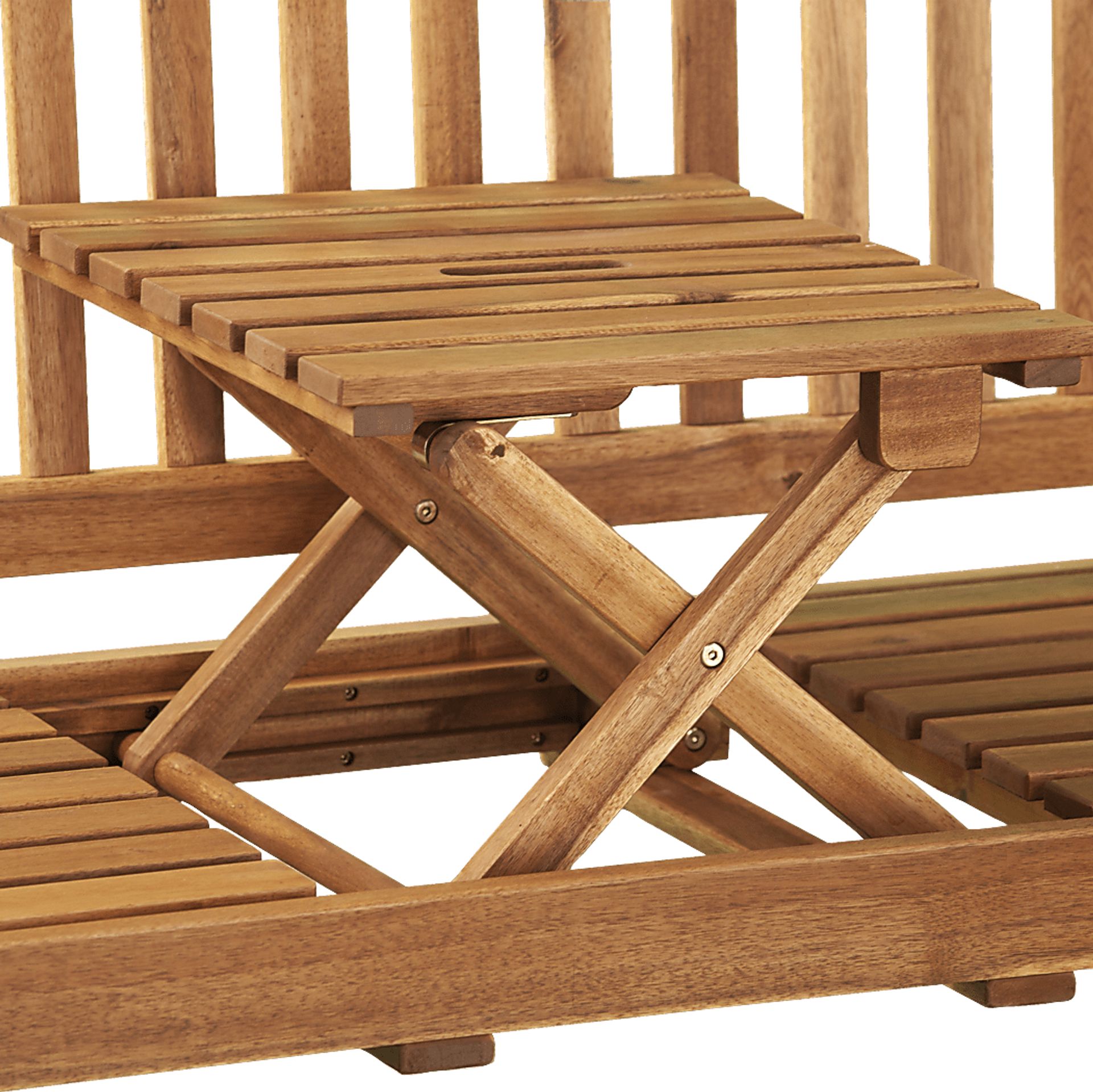 Wickstram Natural Outdoor Bench - Image 6