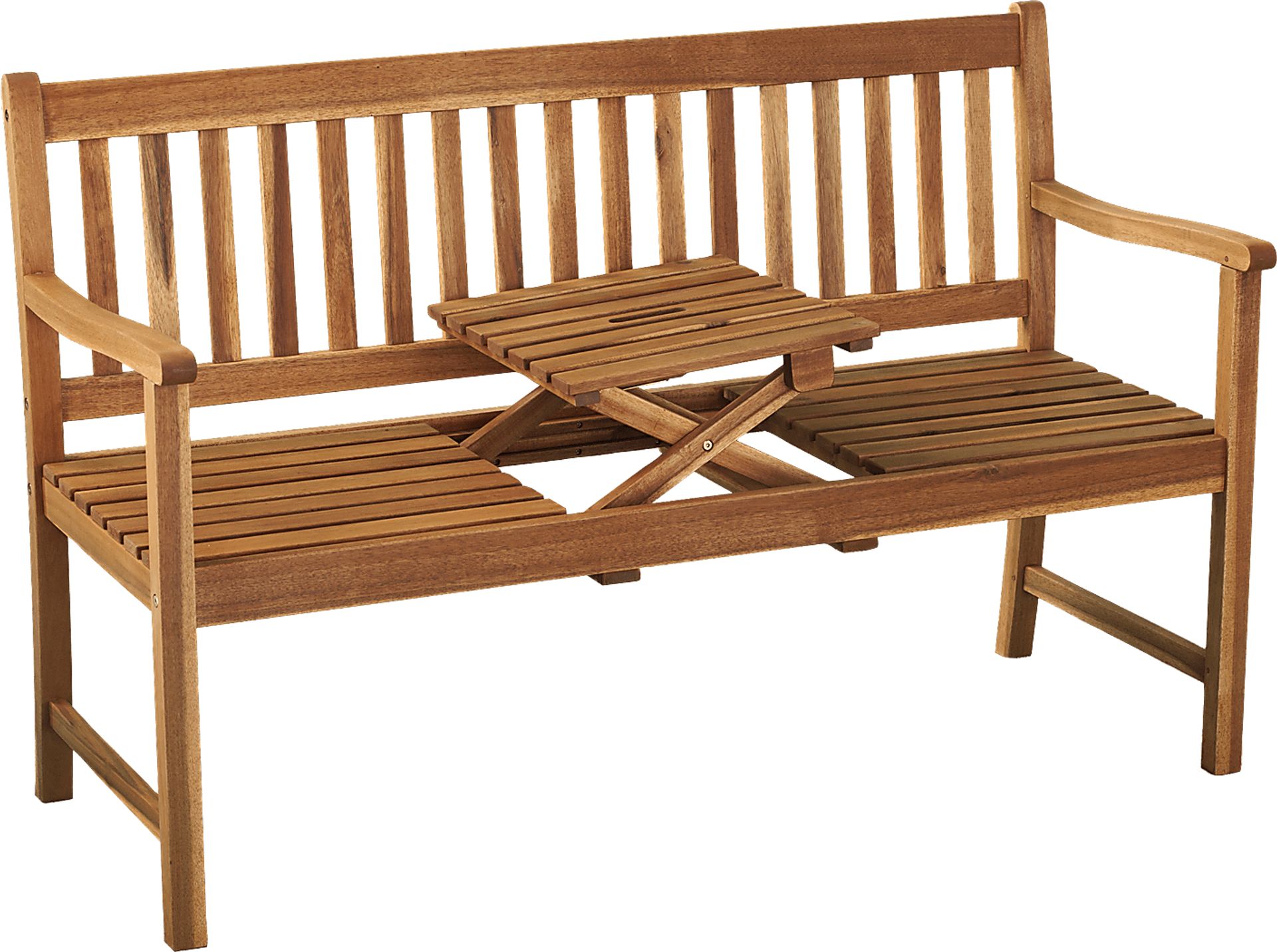 Wickstram Natural Outdoor Bench - Image 7