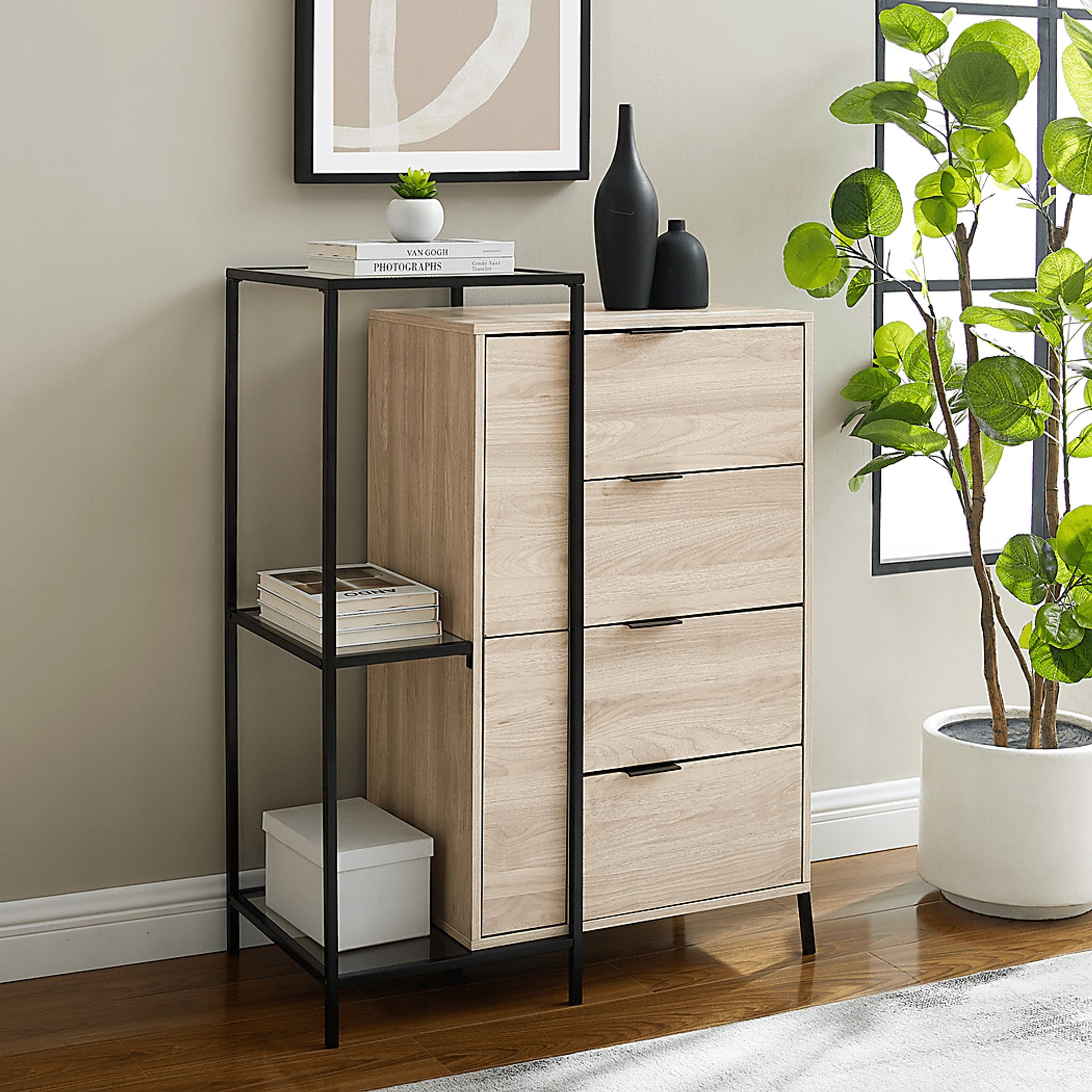 Wickville Birch Accent Cabinet - Image 4