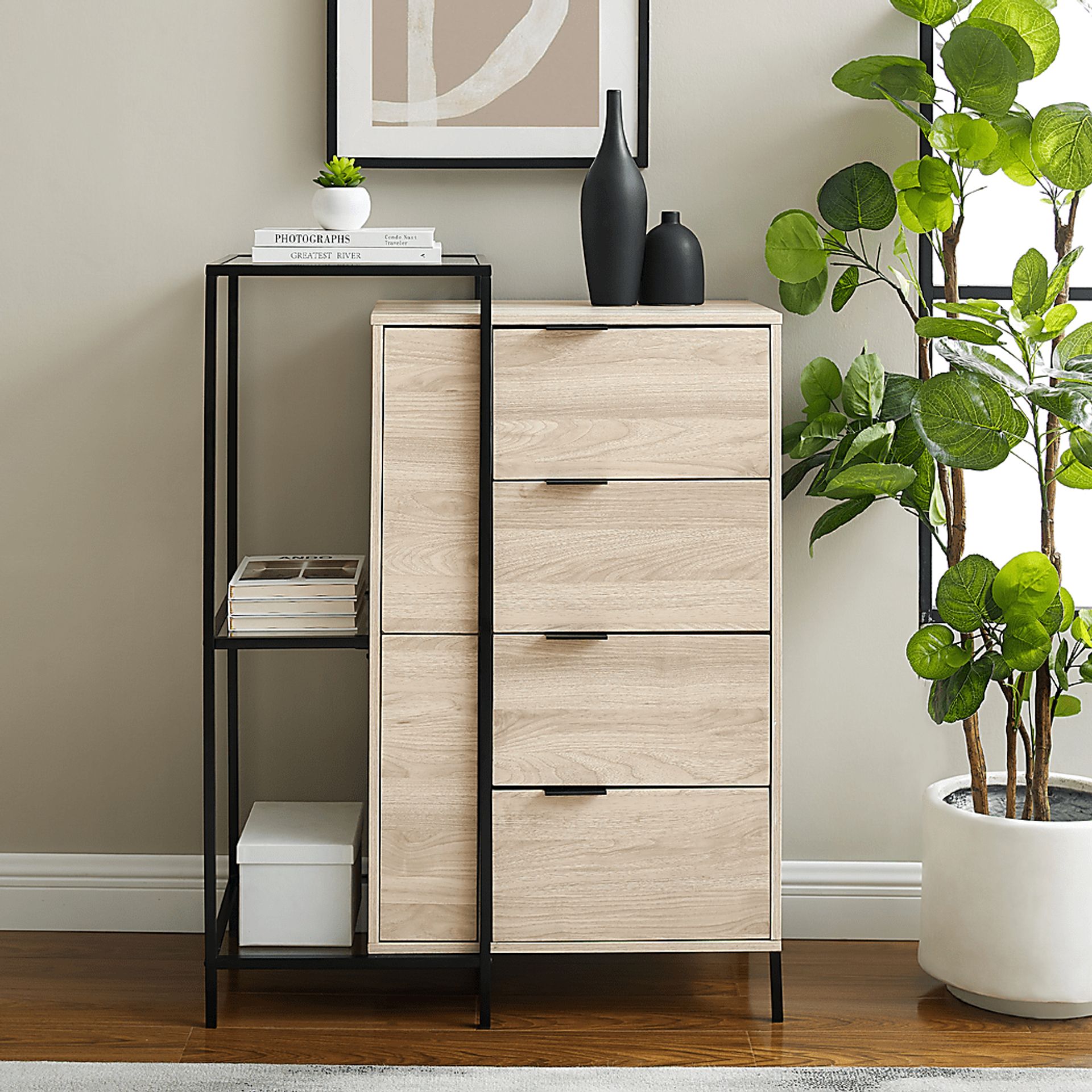 Wickville Birch Accent Cabinet - Image 5