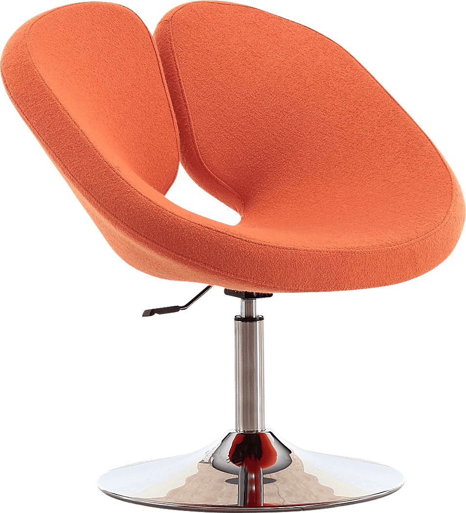 Widbey Orange Accent Chair