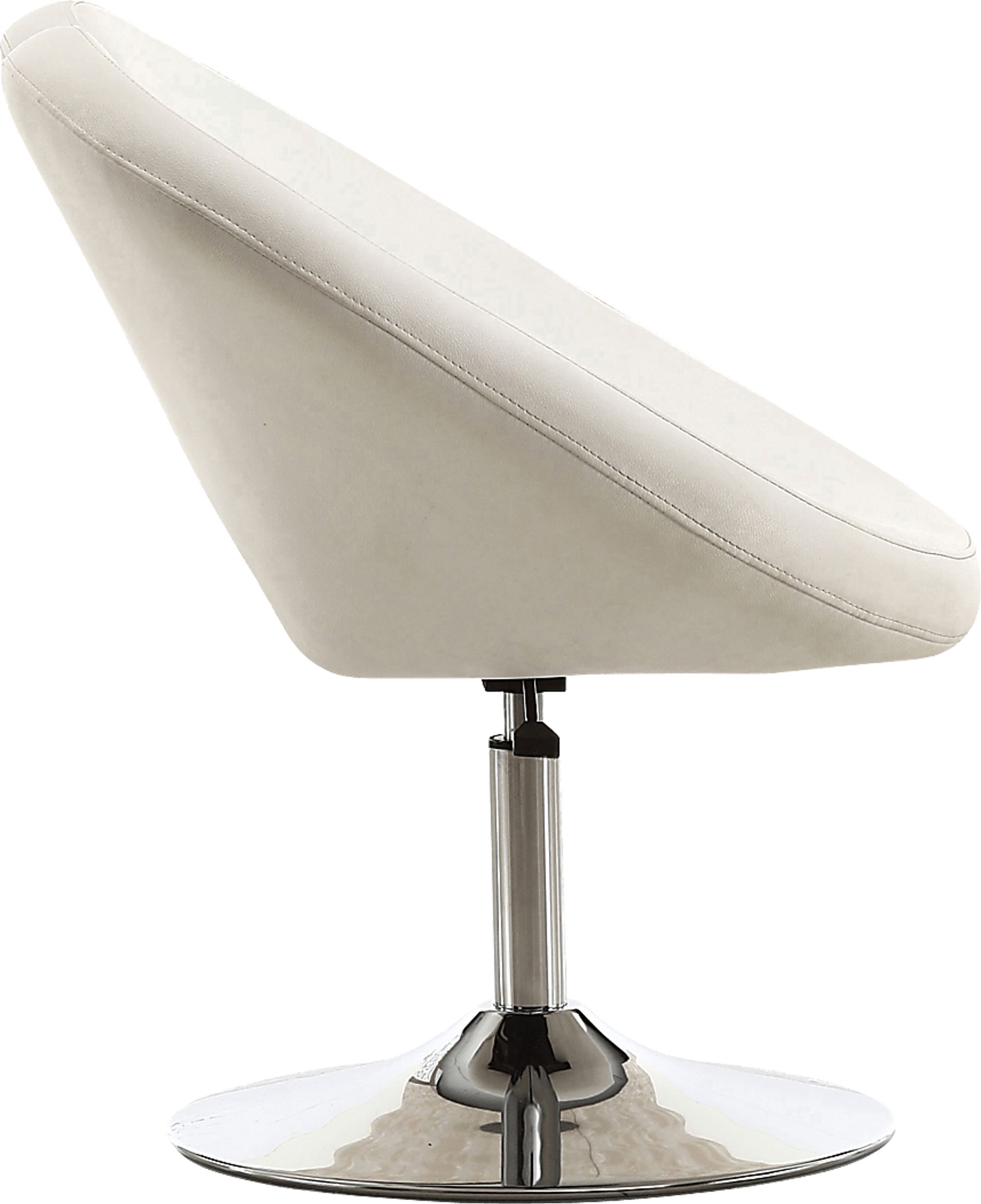 Widbey White Accent Chair - Image 4