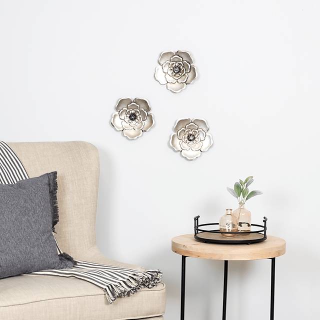 Widcombe Silver Wall Decor Set of 3 - Thumbnail - Image 6