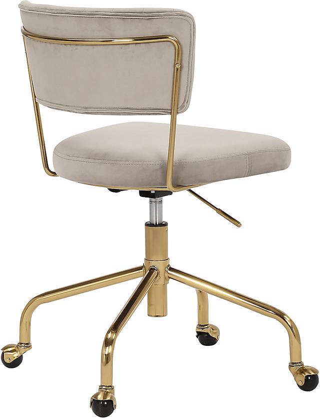 Wideman Silver Desk Chair - Thumbnail - Image 3