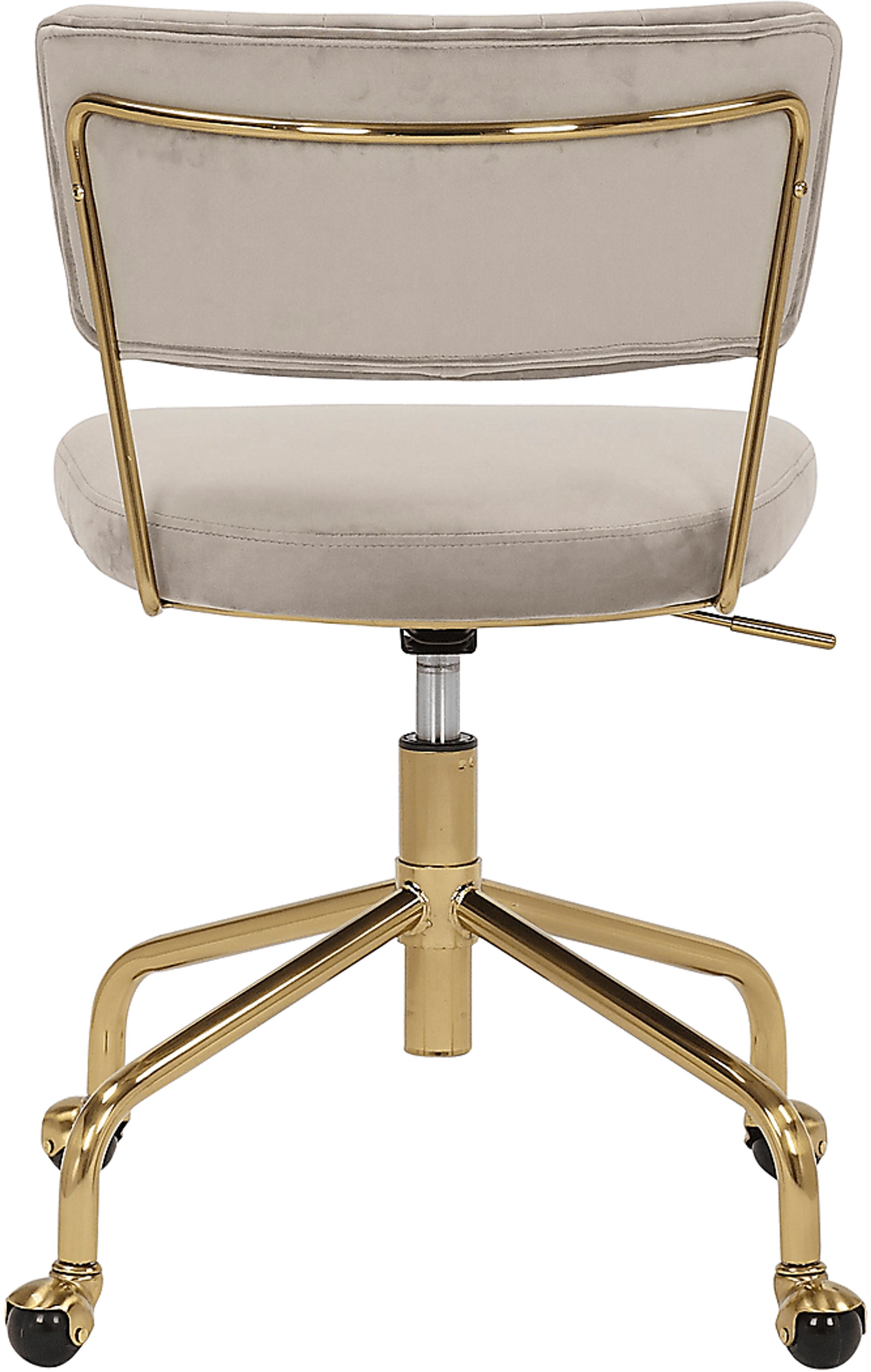 Wideman Silver Desk Chair - Image 4