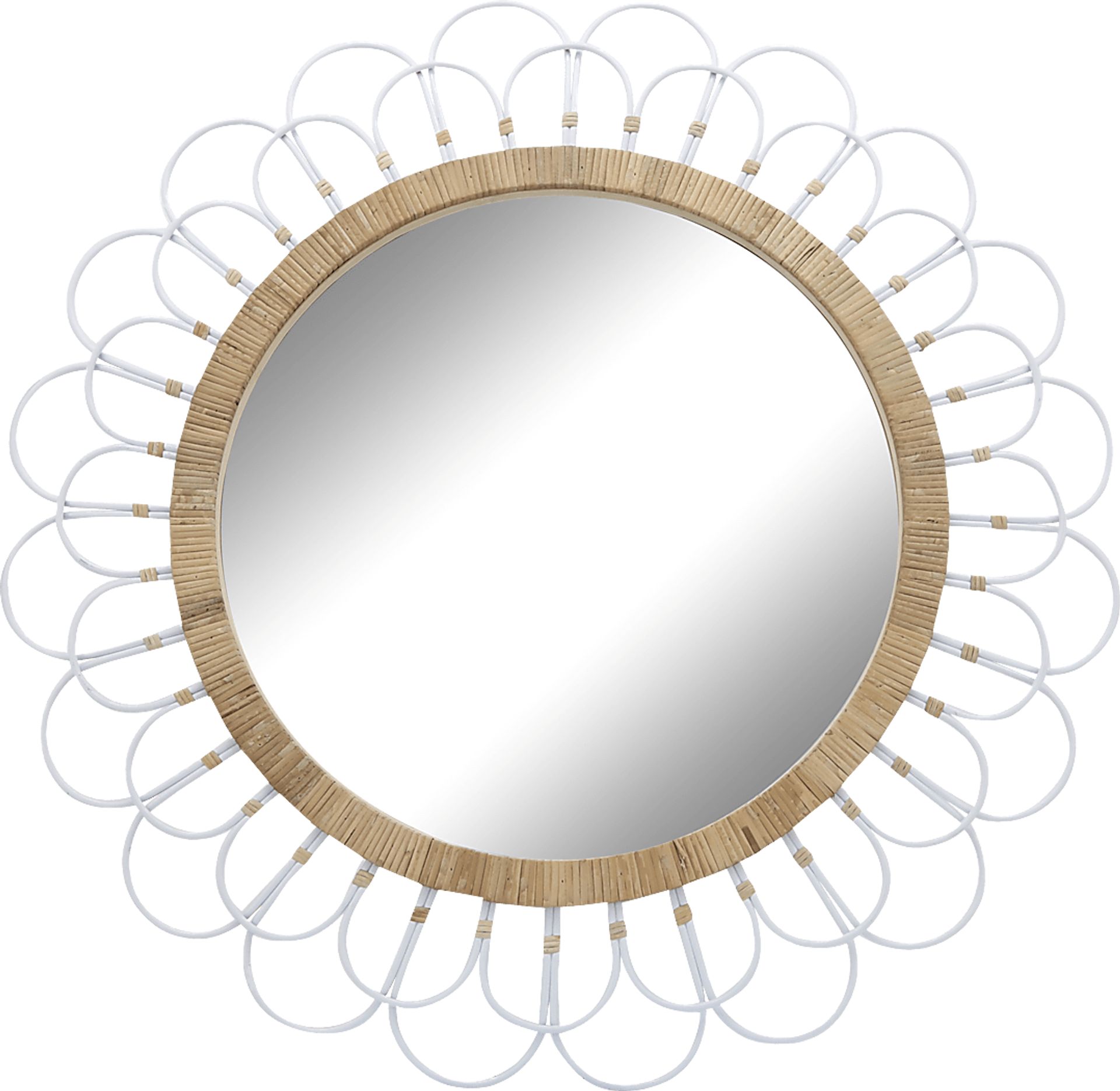 Widenner White Mirror - Image 1