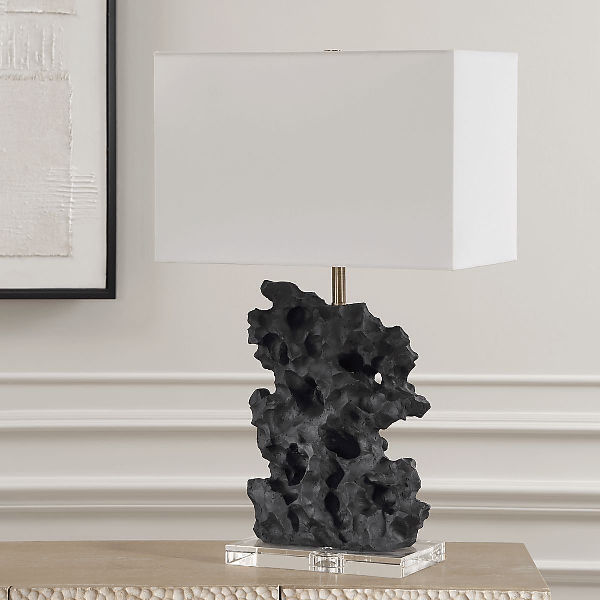 Widman Estates Black Table Lamp | Rooms to Go