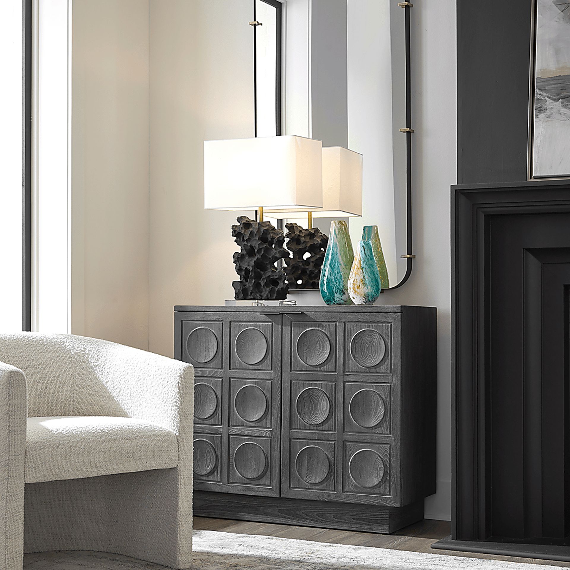 Widman Estates Black Lamp - Image 3