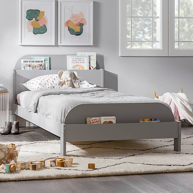Wiebelo Gray Twin Bed - Thumbnail - Image 2