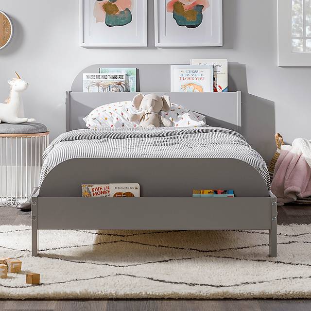 Wiebelo Gray Twin Bed - Thumbnail - Image 3