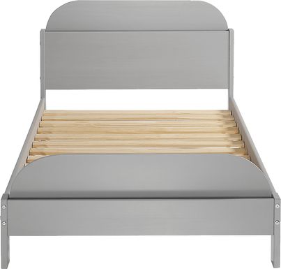 Wiebelo Gray Twin Bed