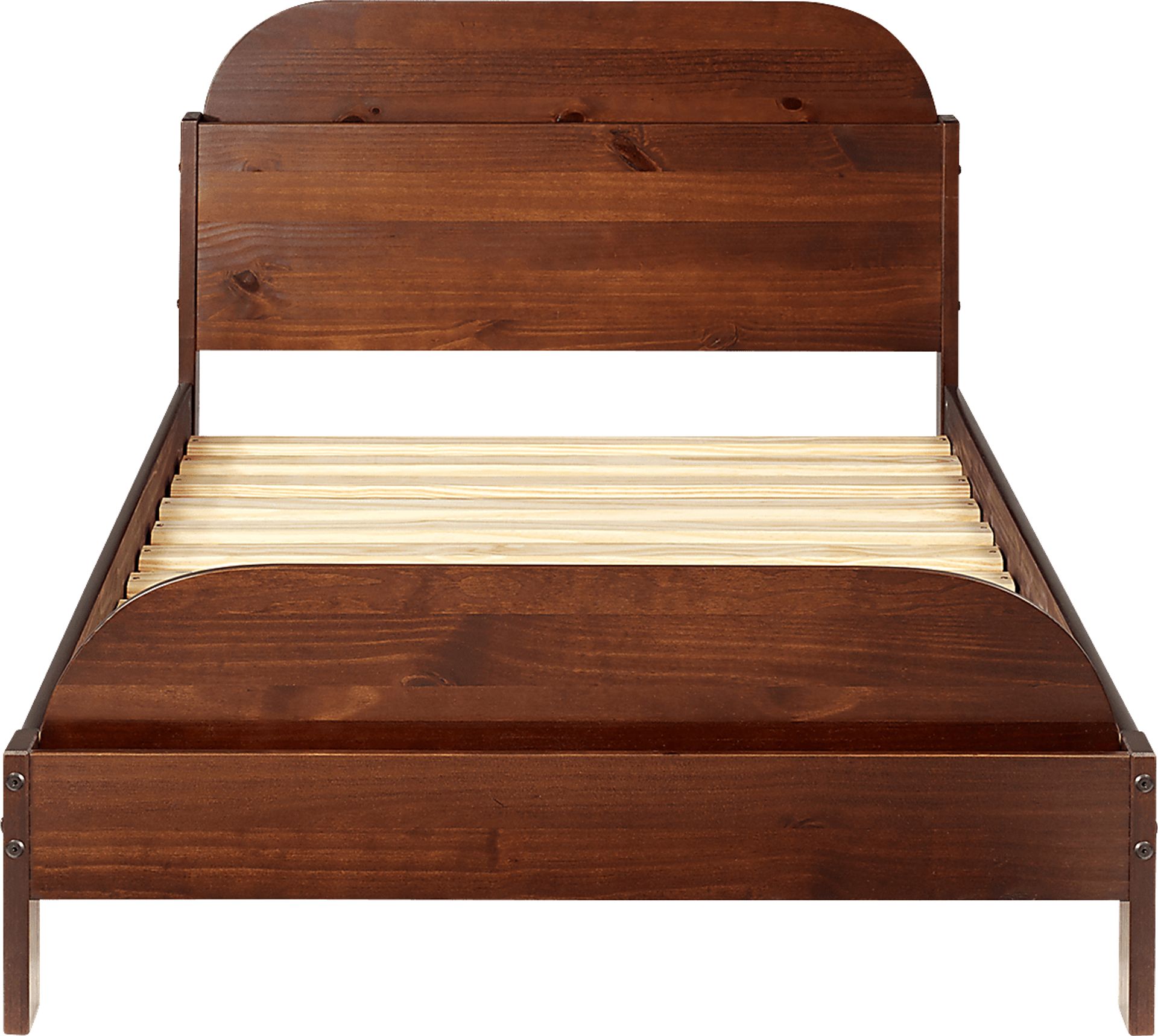 Wiebelo Walnut Twin Bed - Image 1