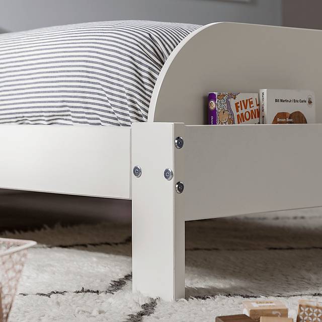 Wiebelo White Twin Bed - Thumbnail - Image 6