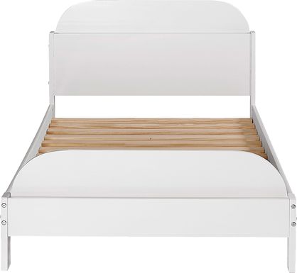 Wiebelo White Twin Bed