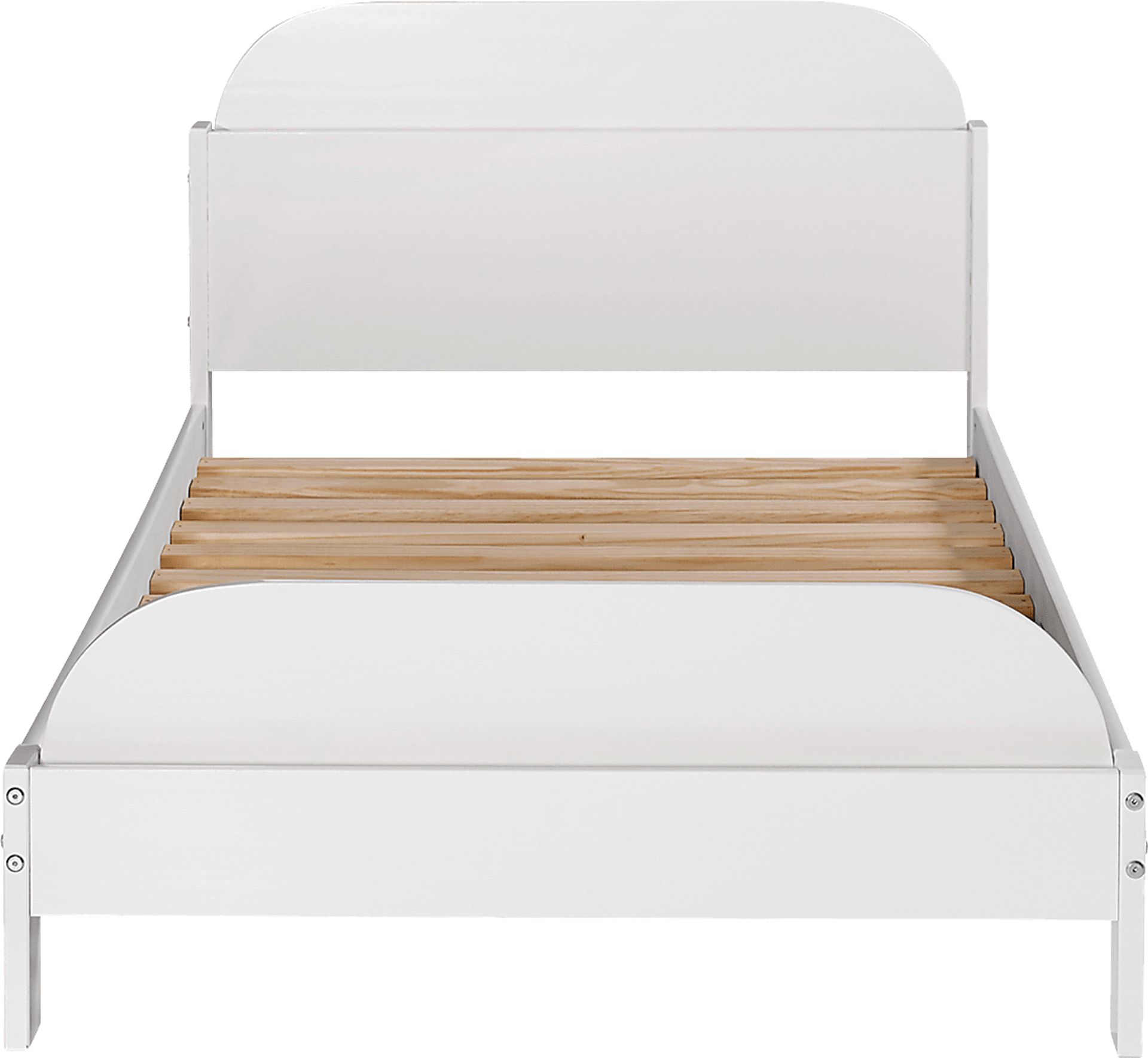 Wiebelo White Twin Bed - Image 1