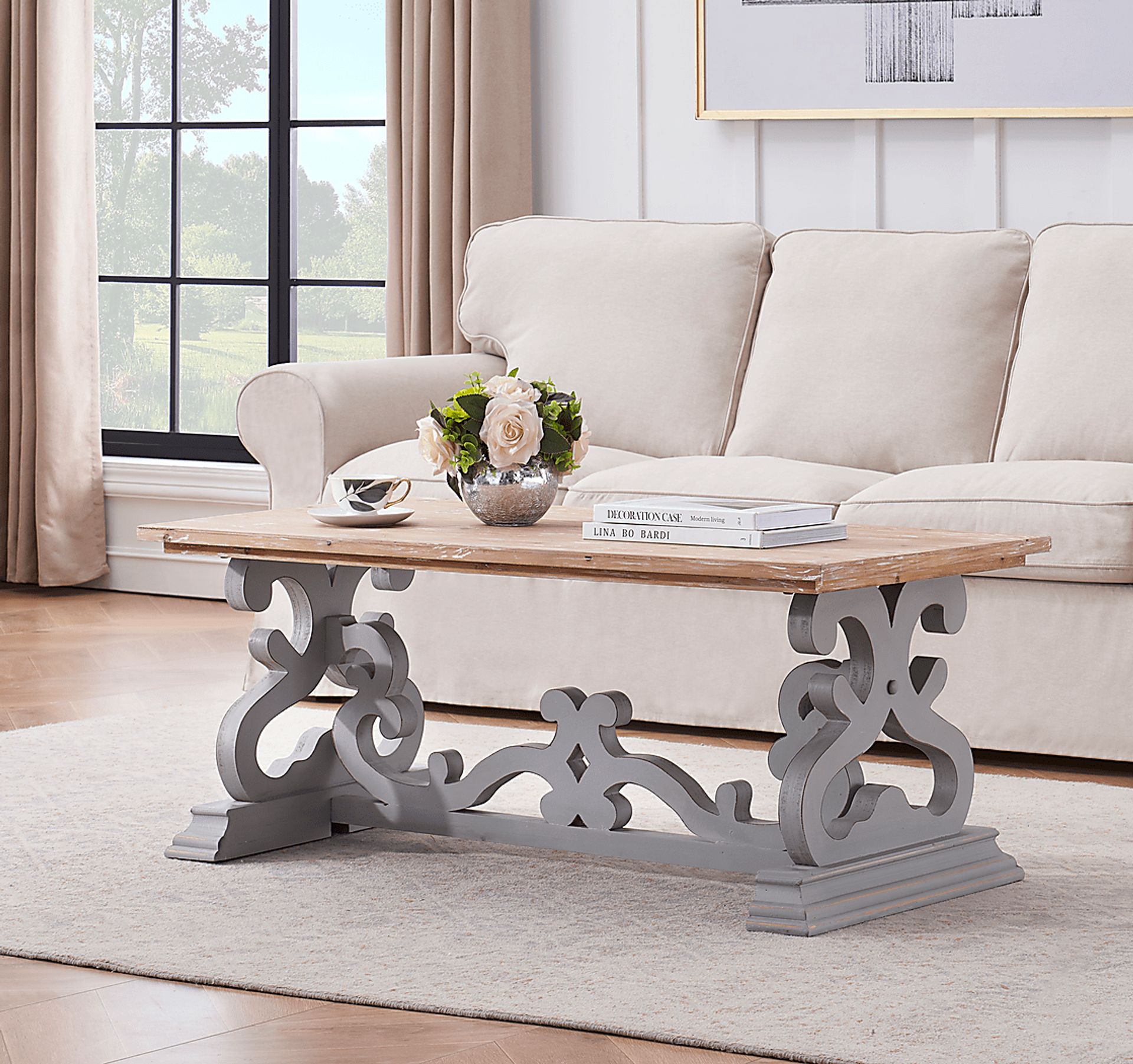 Wiginton Gray Cocktail Table - Image 4