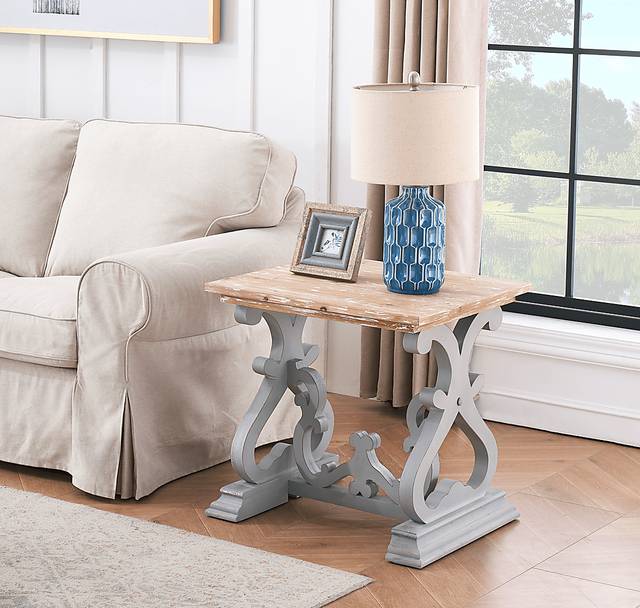 Wiginton Gray End Table - Thumbnail - Image 4