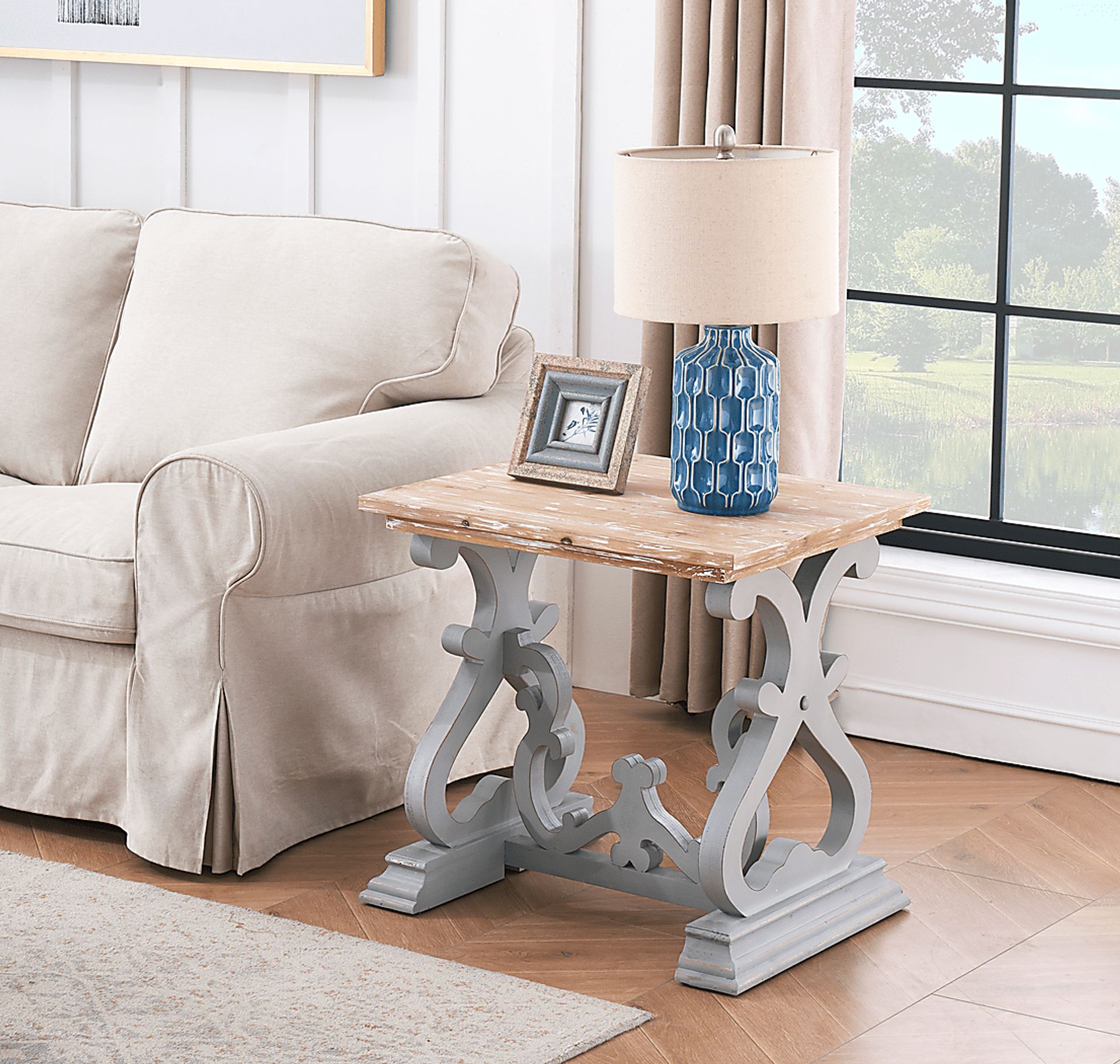 Wiginton Gray End Table - Image 4
