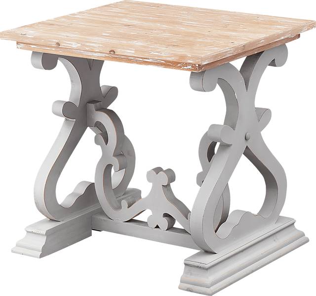 Wiginton Gray End Table - Thumbnail - Image 1
