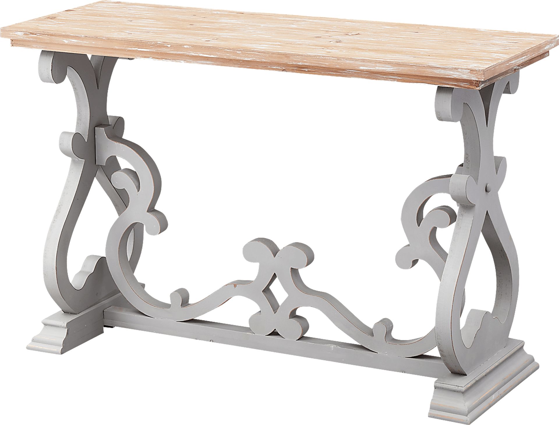 Wiginton Gray Sofa Table - Image 1