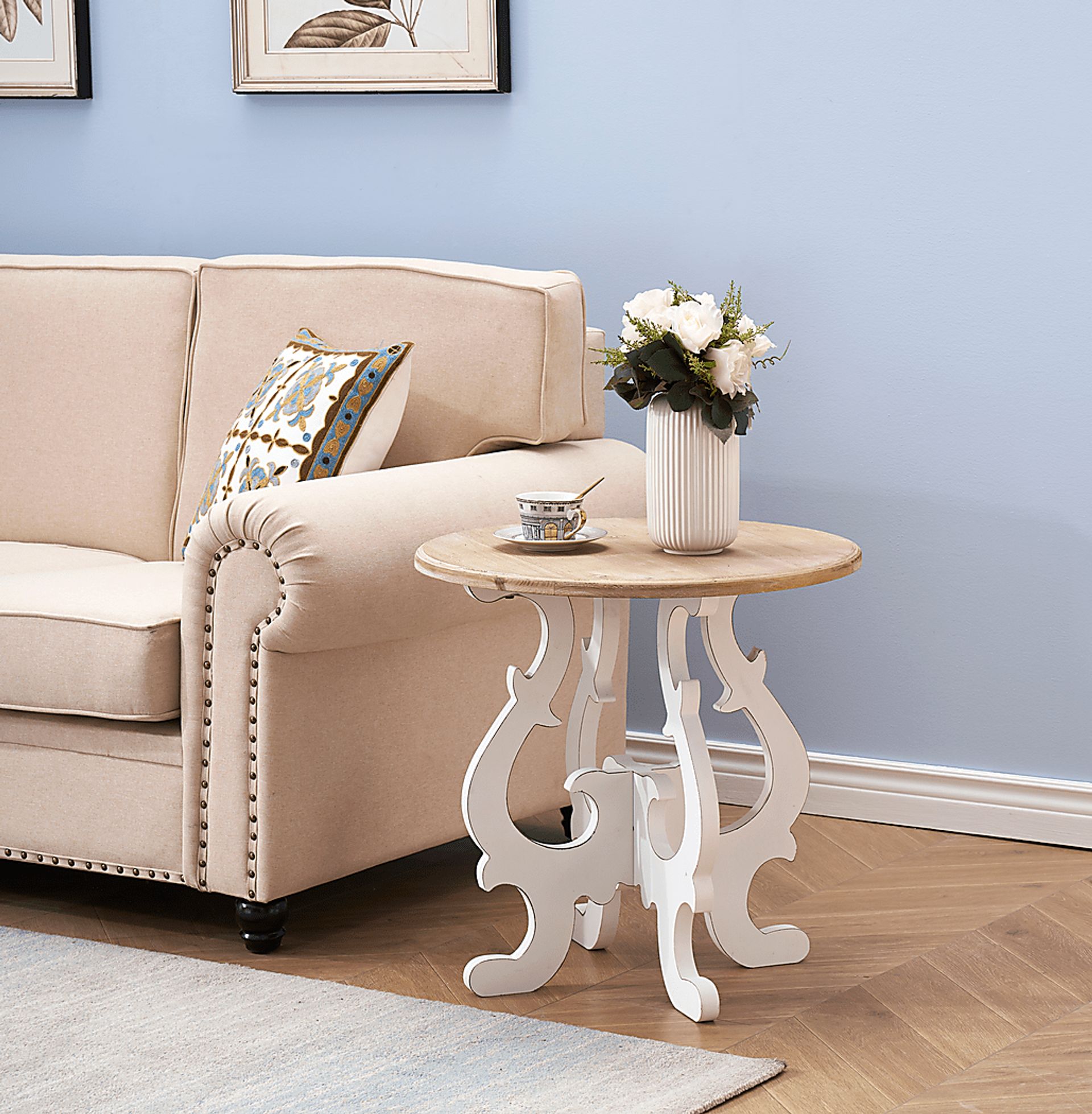 Wiginton White Accent Table - Image 3