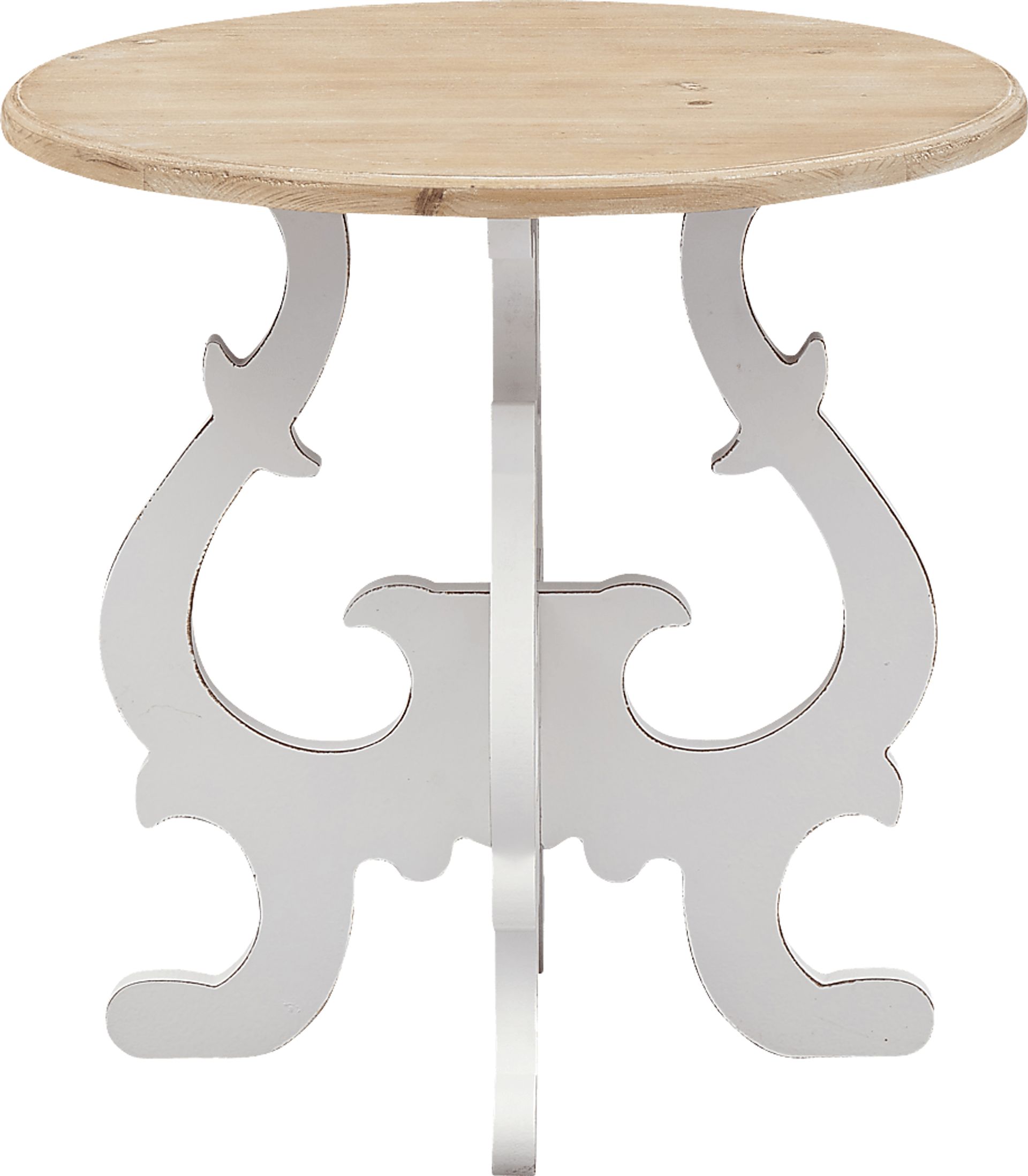 Wiginton White Accent Table - Image 1