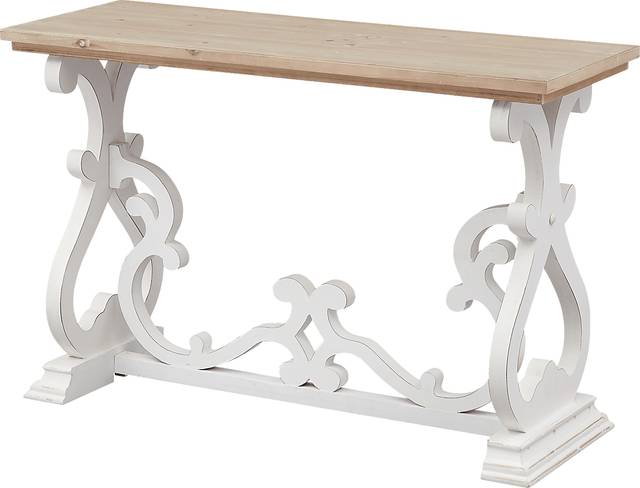 Wiginton White Sofa Table - Thumbnail - Image 1