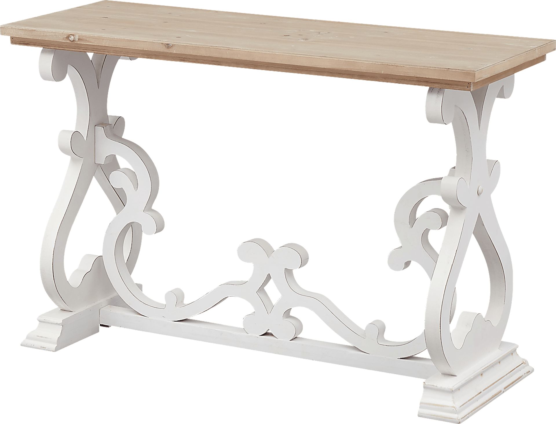 Wiginton White Sofa Table - Image 1