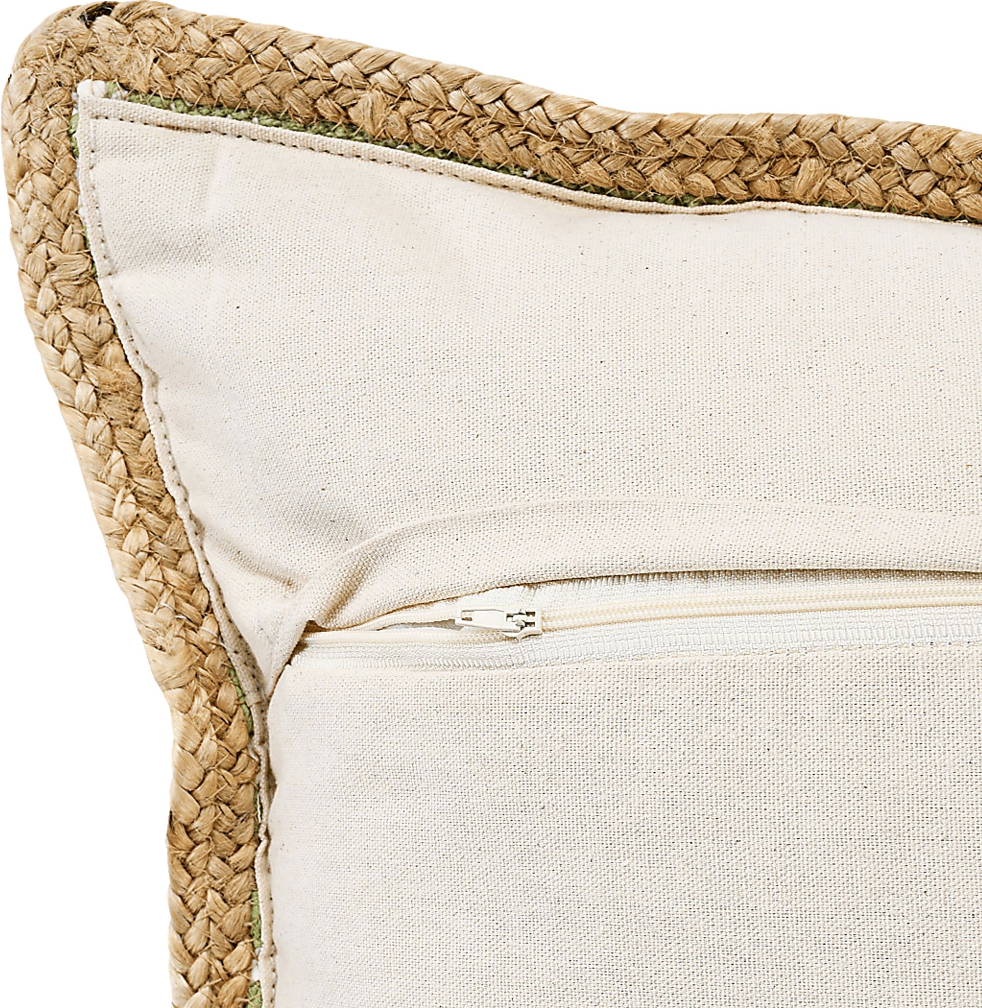 Wihara Green Pillow, Set of 2 - Image 4