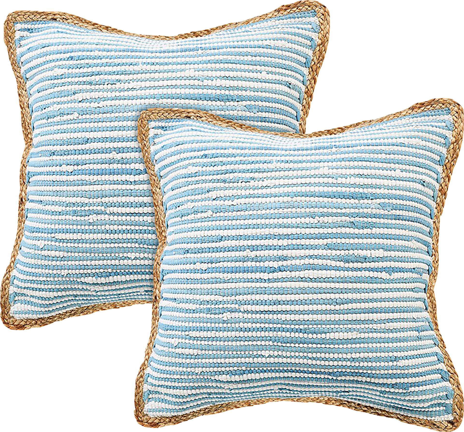 Wihara Teal Pillow, Set of 2 - Image 1